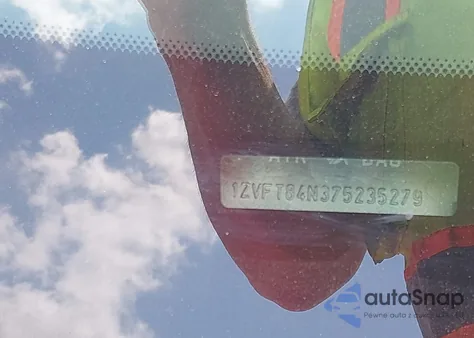 2007 Ford Mustang V6 Deluxe/V6 Premium из США, поврежденный, VIN 1ZVFT84N375235279